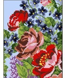 Набор для вышивания Ц02 "Цветы"