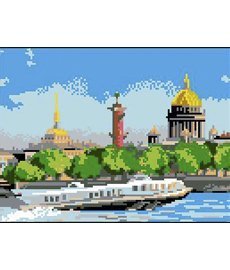 Набор для вышивания П06 "Город на Неве" Набор для вышивания П06 "Город на Неве"