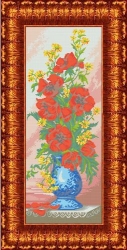 Канва для бисера КБЦ-2004 Цветы