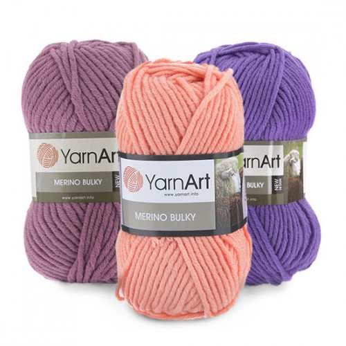 Пряжа Yarnart Merino Bulky