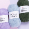 Пряжа Yarnart Mohair Trendy