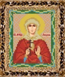 Набор для вышивания бисером ВБ-141 Икона Святой Мученицы Лидии