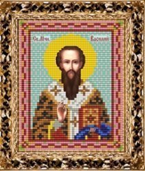 Набор для вышивания бисером ВБ-247 Икона Святого Мученика Василия