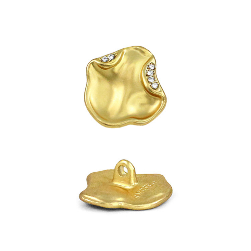 Пуговица №П-1114  28L (мат. золото) 1/20 шт