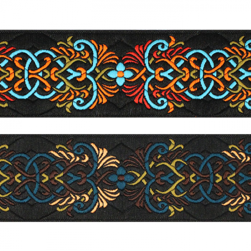 Тесьма жаккард №R4536 ш.5 см 1/9 м Тесьма жаккард №R4536 ш.5 см 1/9 м