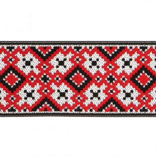 Тесьма жаккард №R4721 ш.5 см 1/9 м