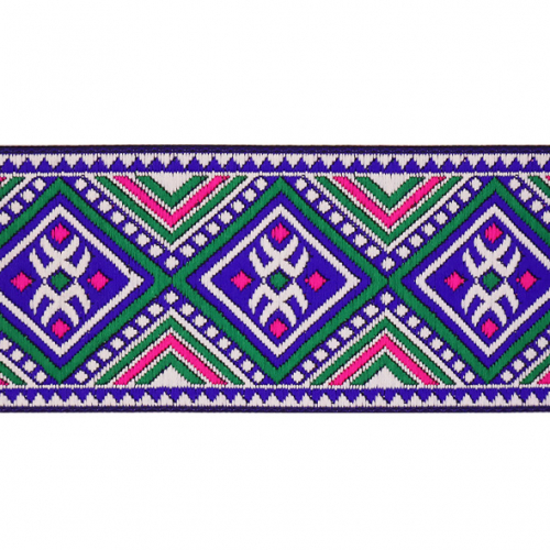 Тесьма жаккард №R5168 ш.5 см 1/9 м